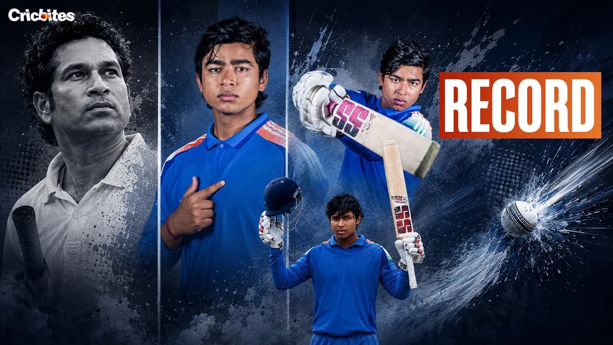 Vaibhav Suryavanshi Breaks Sachin’s Record, Wins Player of the Series