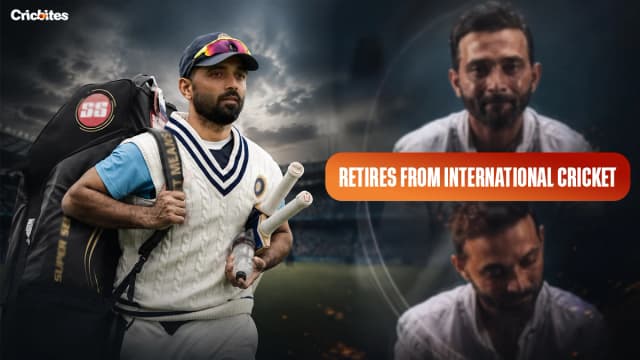 Ajinkya Rahane Retires from International Cricket, Fights Back Tears