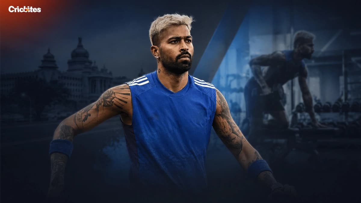 Hardik Pandya Shifts to Bengaluru to Focus on Fitness And Recovery