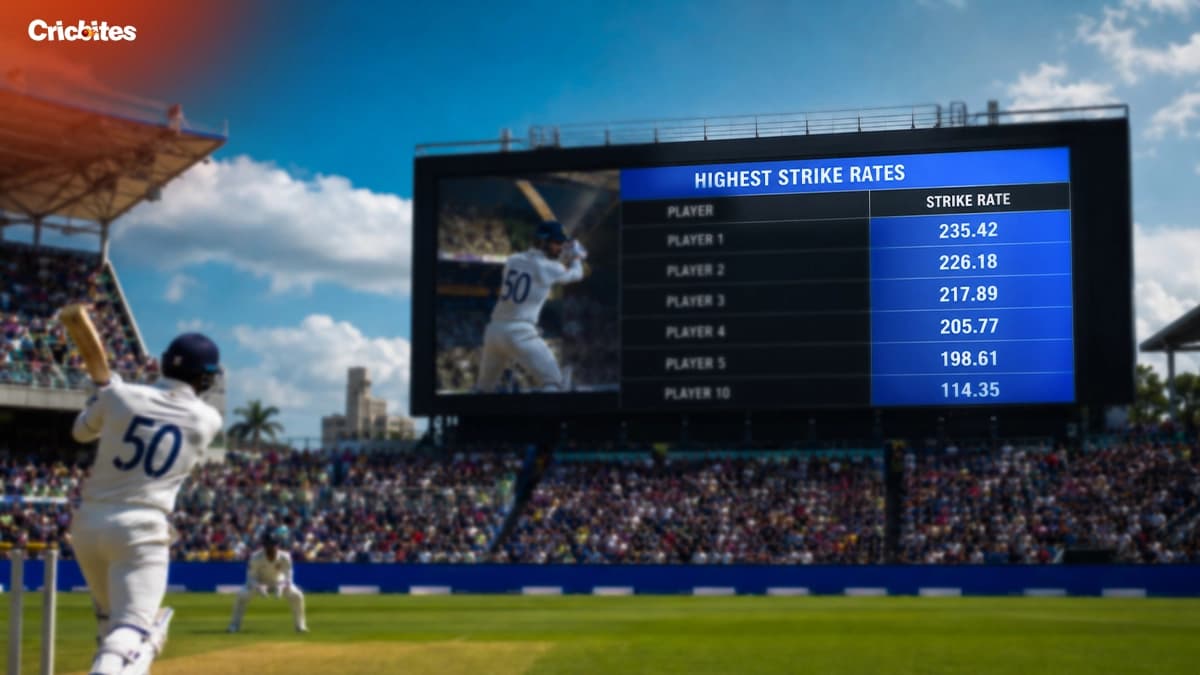 Highest Strike Rate in T20 International Cricket: The Most Explosive Batters