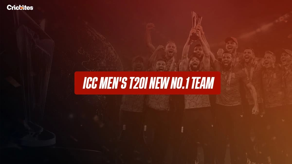 ICC Men’s T20I Rankings Get a New No.1 Team After Latest Update