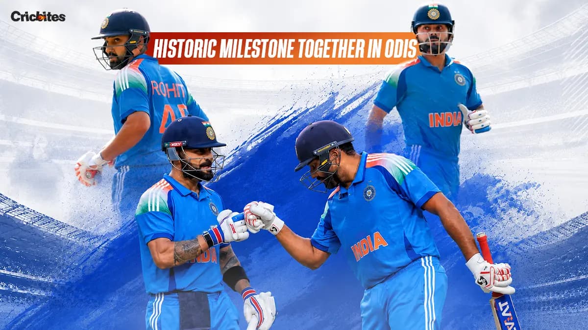 Kohli-Rohit Reach Historic 400-Match Milestone Together in ODIs