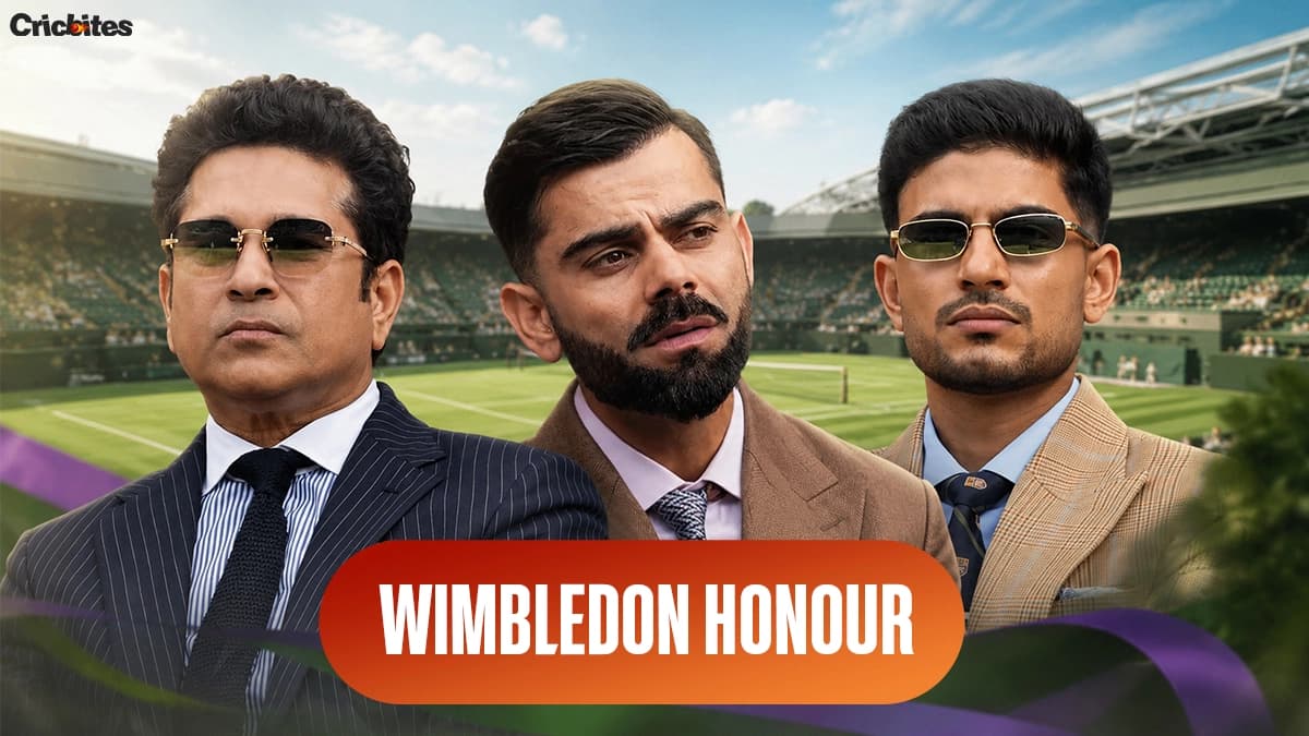 Tendulkar, Kohli and Gill Receive Special Wimbledon Honour