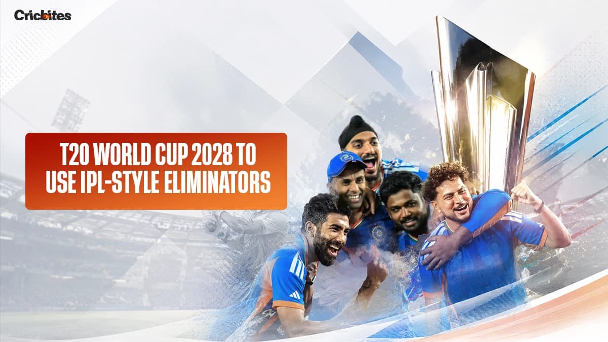 T20 World Cup 2028 to Use IPL-Style Eliminators in Knockout Stage