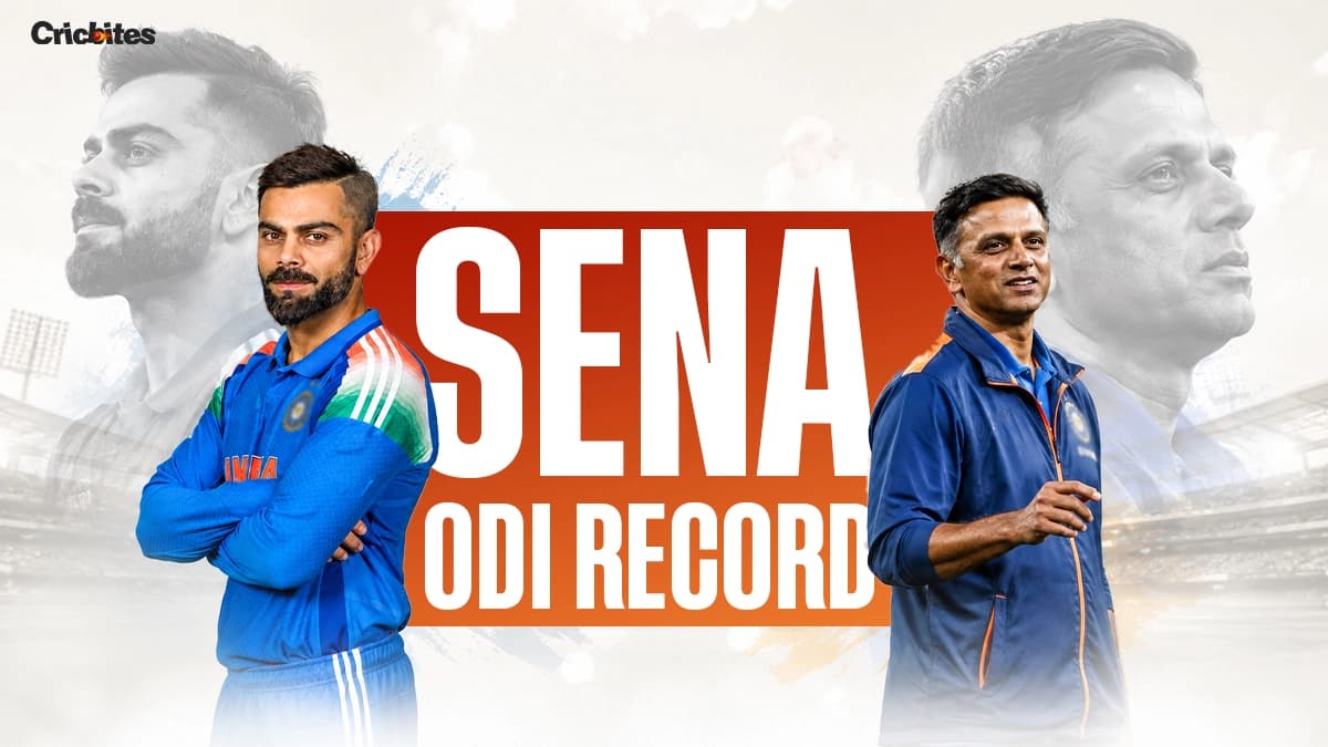 Virat Kohli Breaks Rahul Dravid’s SENA ODI Record With Historic Feat