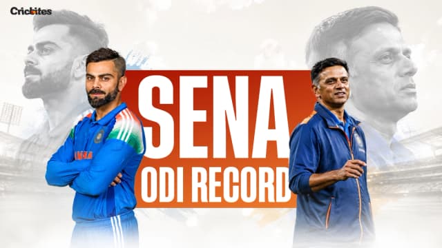 Virat Kohli Breaks Rahul Dravid's SENA ODI Record With Historic Feat