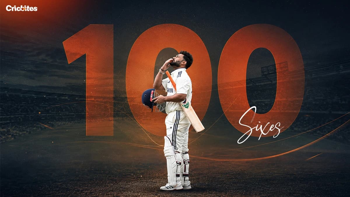 100 Sixes and Counting: Rishabh Pant Rewrites Test Cricket History