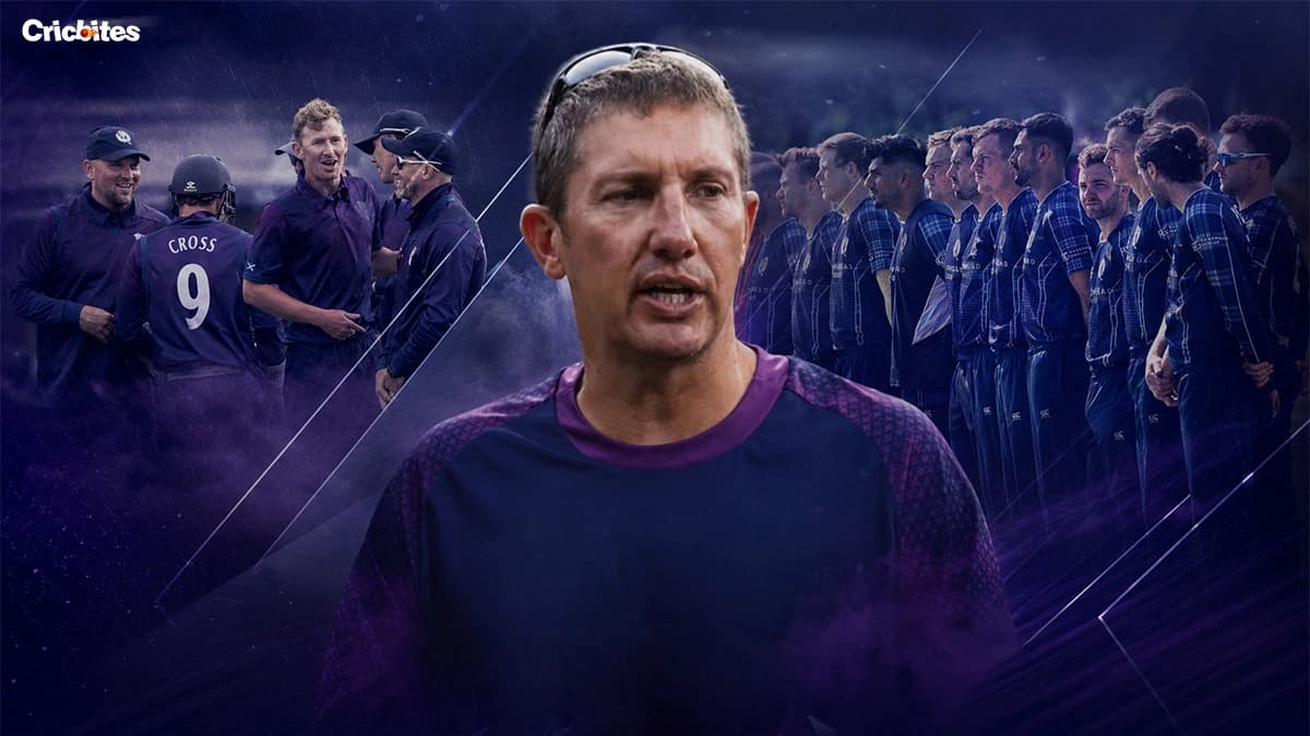 New coach has Scotland on track for 2027 Cricket World Cup