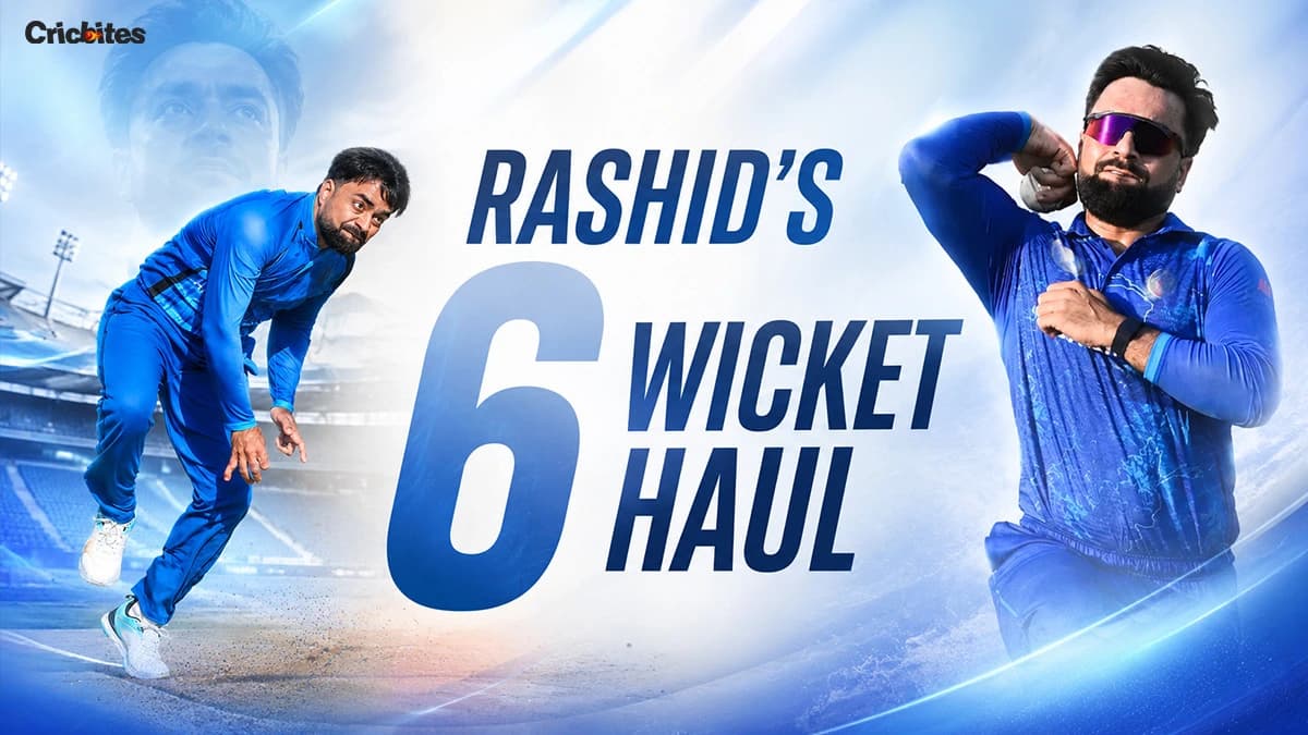 Rashid’s Six-Wicket Haul Powers Afghanistan to Series Lead