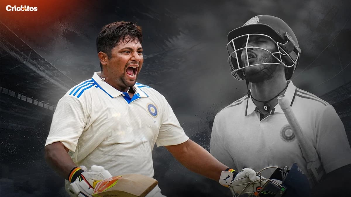 Sarfaraz Khan Set for India Test Return After Sudharsan’s Injury Blow