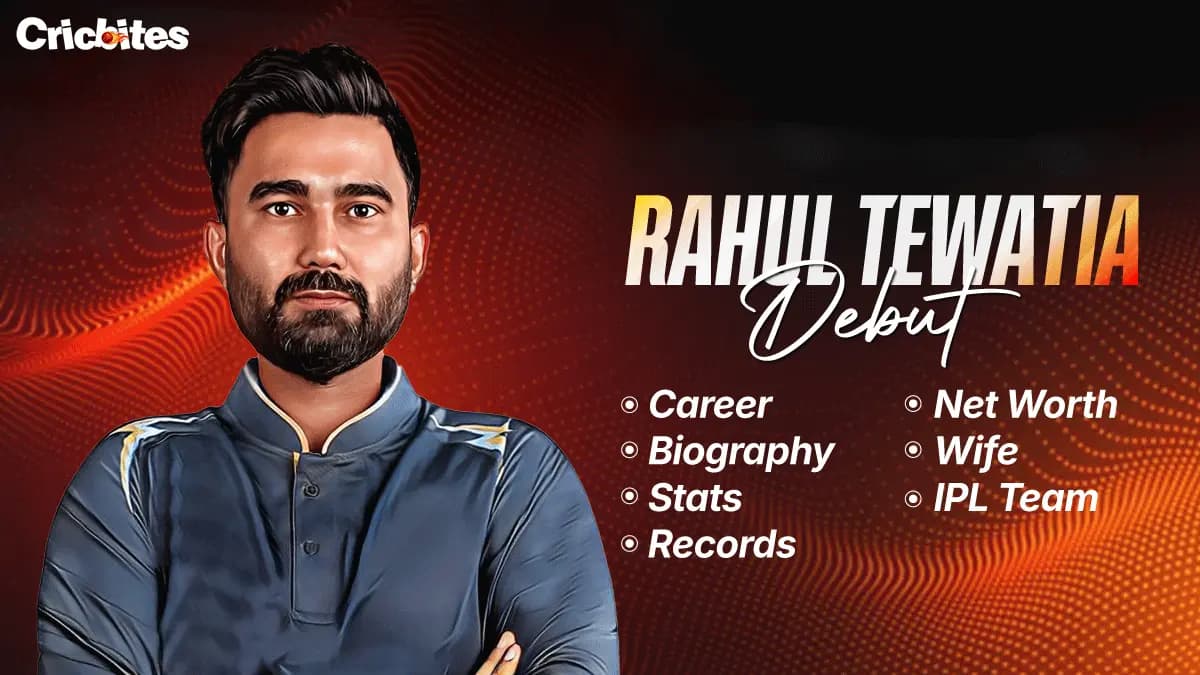 Rahul Tewatia Debut, Biography, Stats, Net Worth, Wife, IPL Team, Records, Career